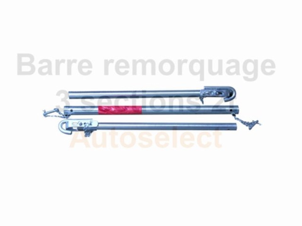 Barre de remorquage 3 sections 2t - Autoselect