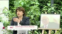 Martine Aubry : «Pierre Mauroy a toujours gardé la nuque raide quand il pensait que quelque chose était juste»