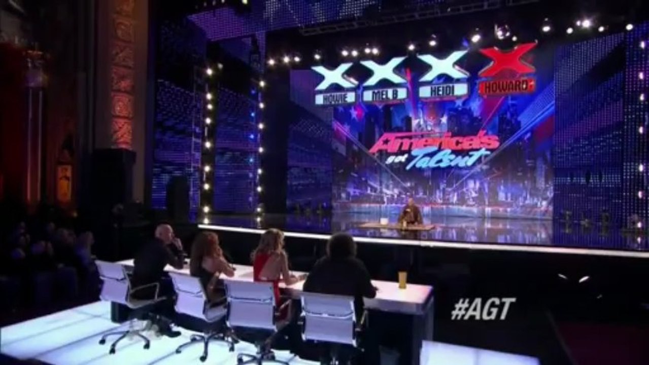 Lévitation impressionnante dans America's Got Talent