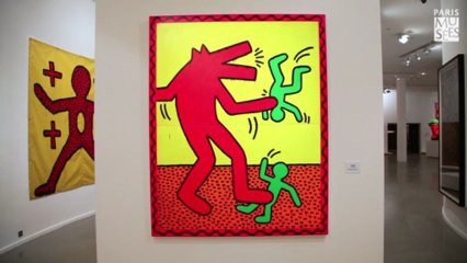Keith Haring, the political line