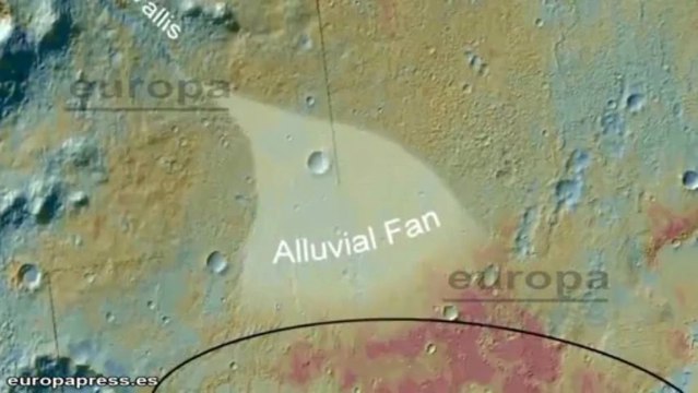 Hallan indicios de agua potable en Marte