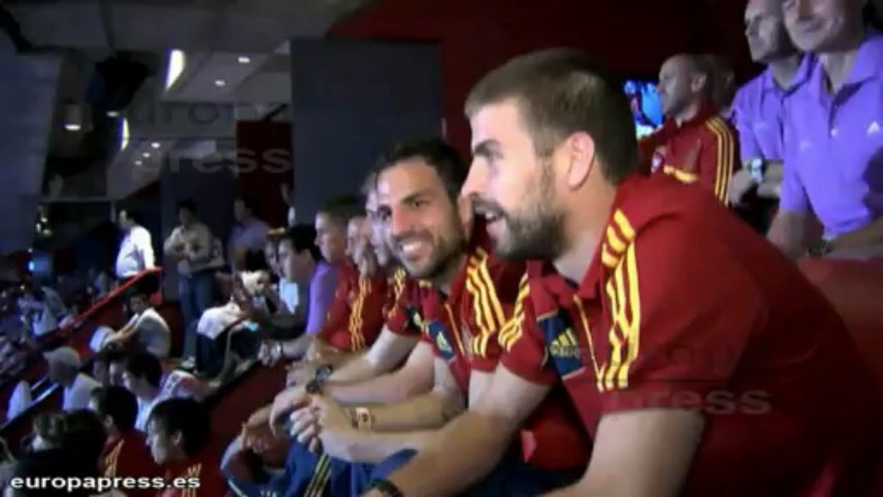 Los jugadores de la selección disfrutan en Estados Unidos