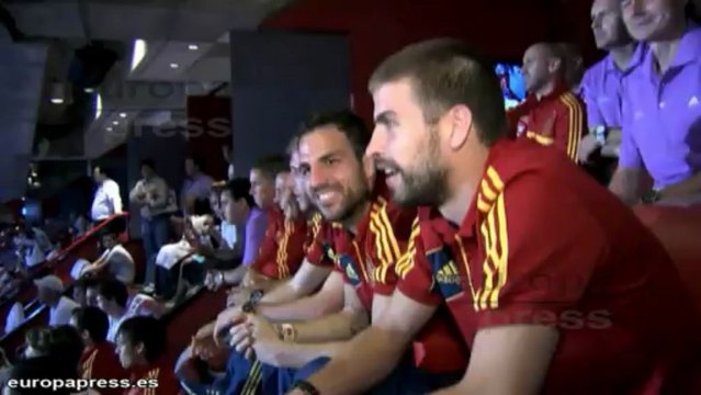 Los jugadores de la selección disfrutan en Estados Unidos