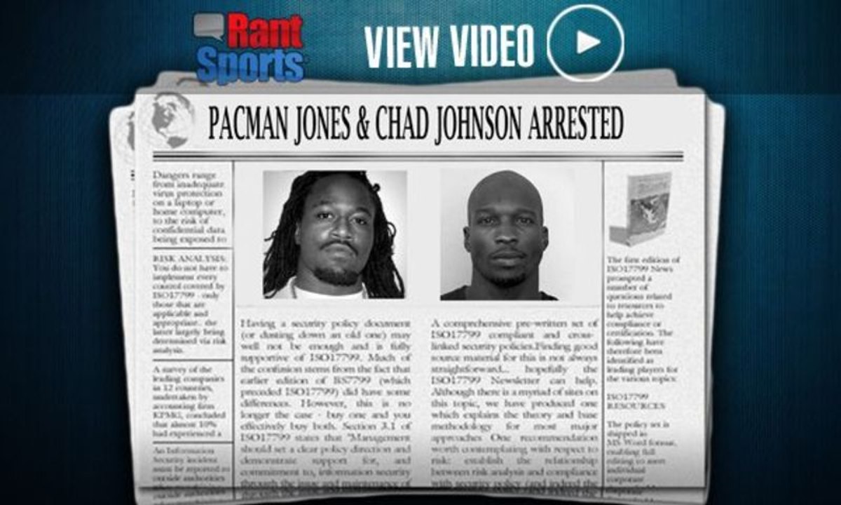 Pacman Jones Hits Woman, Chad Johnson Slaps Attorney's Butt; World Will End Soon