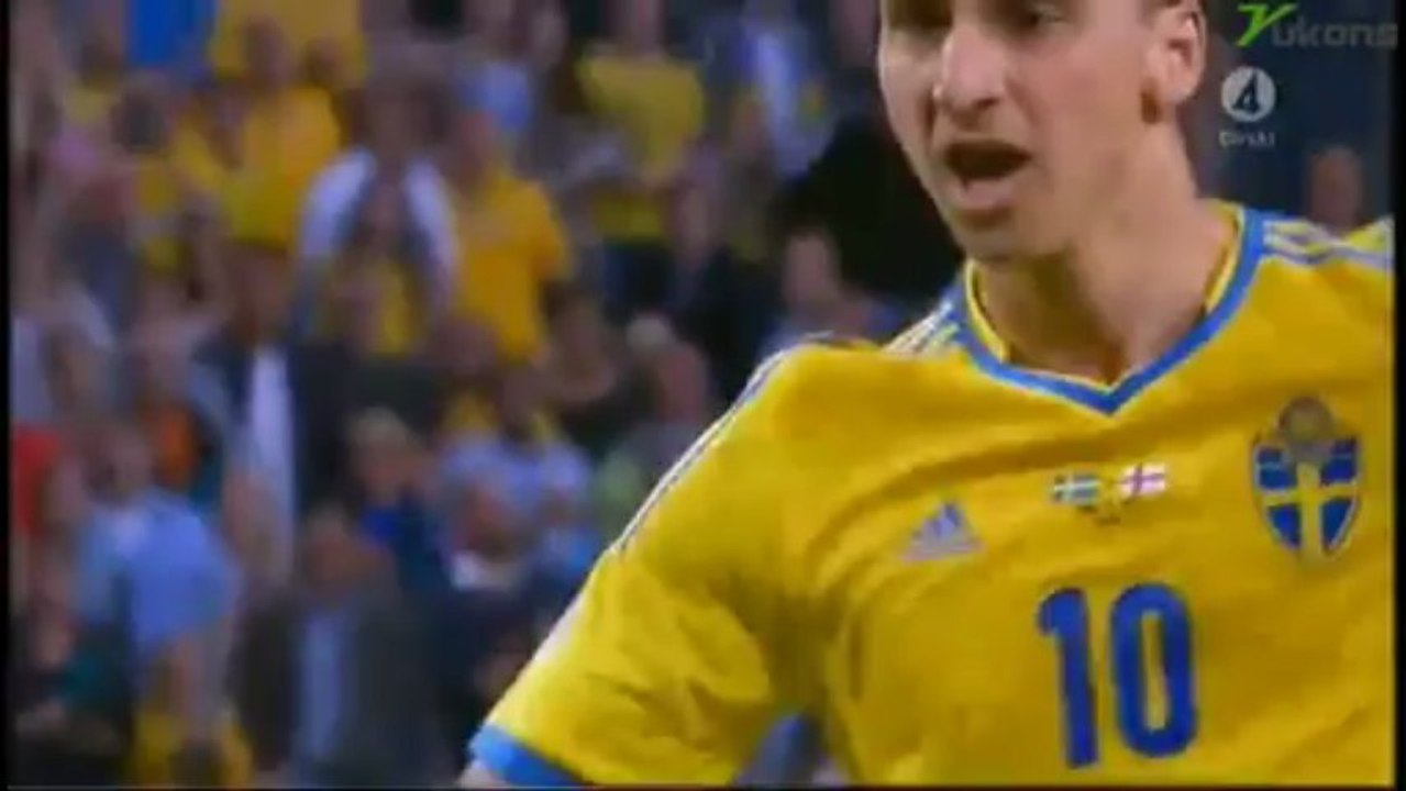 Suecia 2-0 Islas Feroe (Gol de Ibrahimovic de penalti) CLASIFICATORIOS MUNDIAL 2014