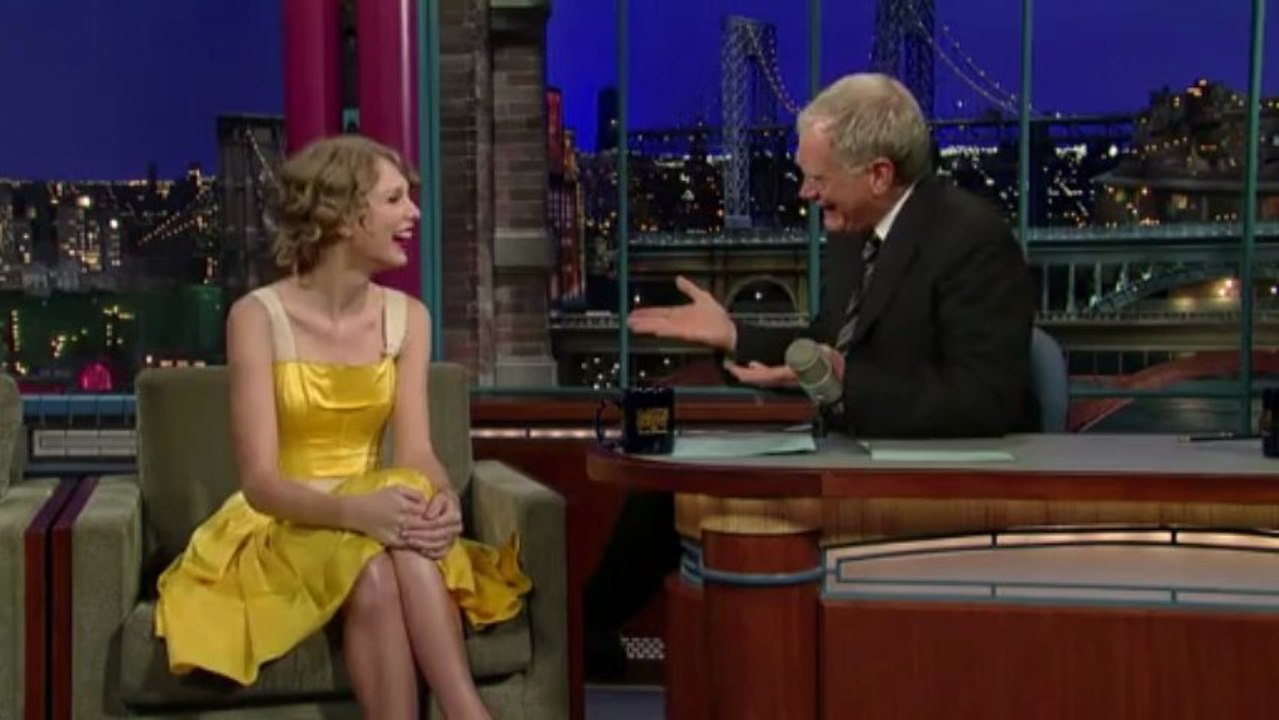 David Letterman:  The Scent of Taylor Swift