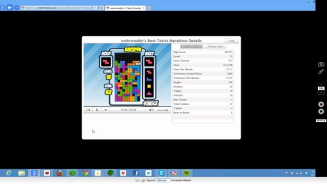 Tetris Friends Marathom Replay