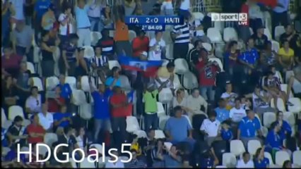 Italy vs Haiti 2-2 All Goals & Highlights 11/06/2013