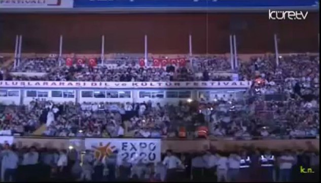 İZMİR AÇILIŞ İstiklal Marşı Kemal Gülen 11.Türkçe Olimpiyatı