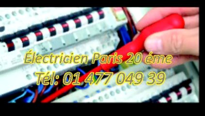 Électricien Paris 20 éme Tél: 01 477 049 39