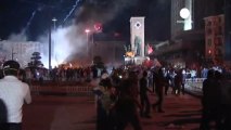 Evening skirmishes as Turkish protestors return to...