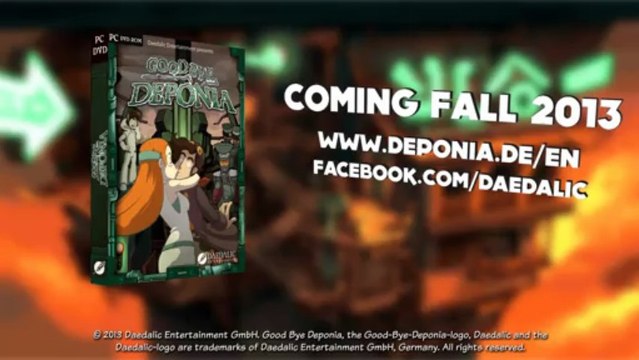 Goodbye Deponia Official Teaser by Daedalic Entertainment