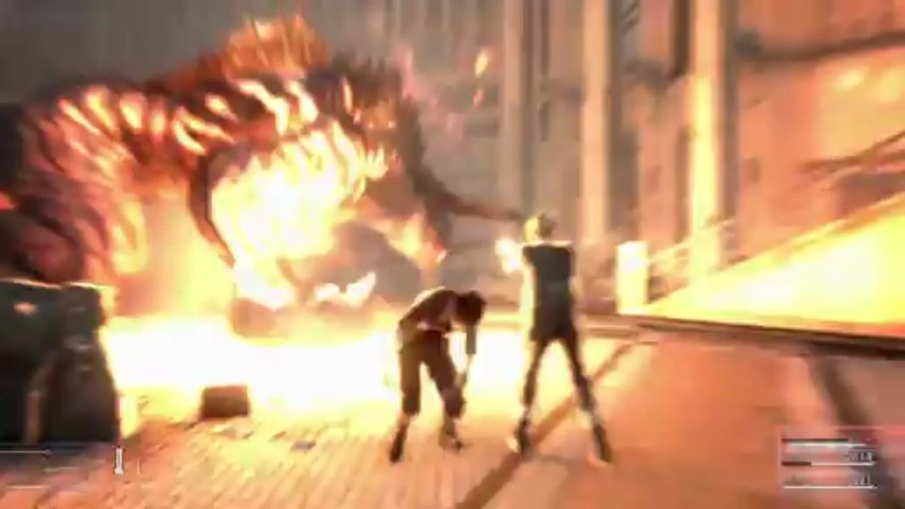 FINAL FANTASY XV - Aperçu du système de combat...