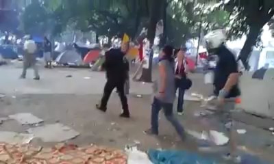 TAKSİM GEZİ PARKI GAZ BOMBARDIMANI  11.06.2013