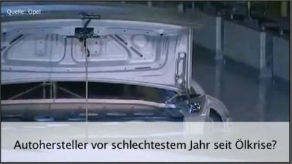 Droht das schlechteste Autojahr seit der Ölkrise?