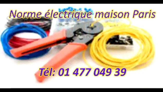 Norme électrique maison Tél: 01 477 049 39 Test 100