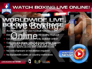 Avalos vs Francisco Live Online