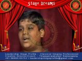 Thiyagarajakumar Ramaswamy's Leadership Stage Profile - Stage Dreams - Classical Singing Professional