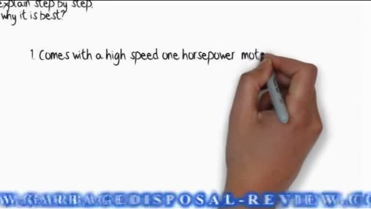 waste king L 8000 garbage disposal reivews