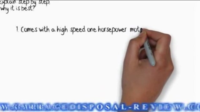 waste king L 8000 garbage disposal reivews