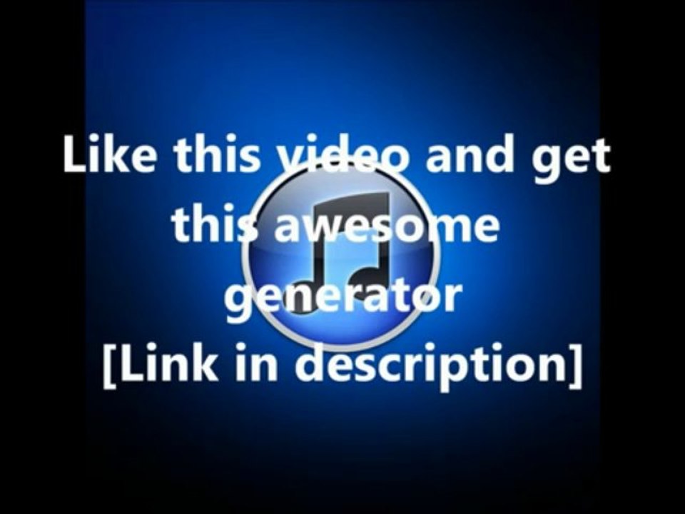 iTunes Gift Card Codes Generator Free