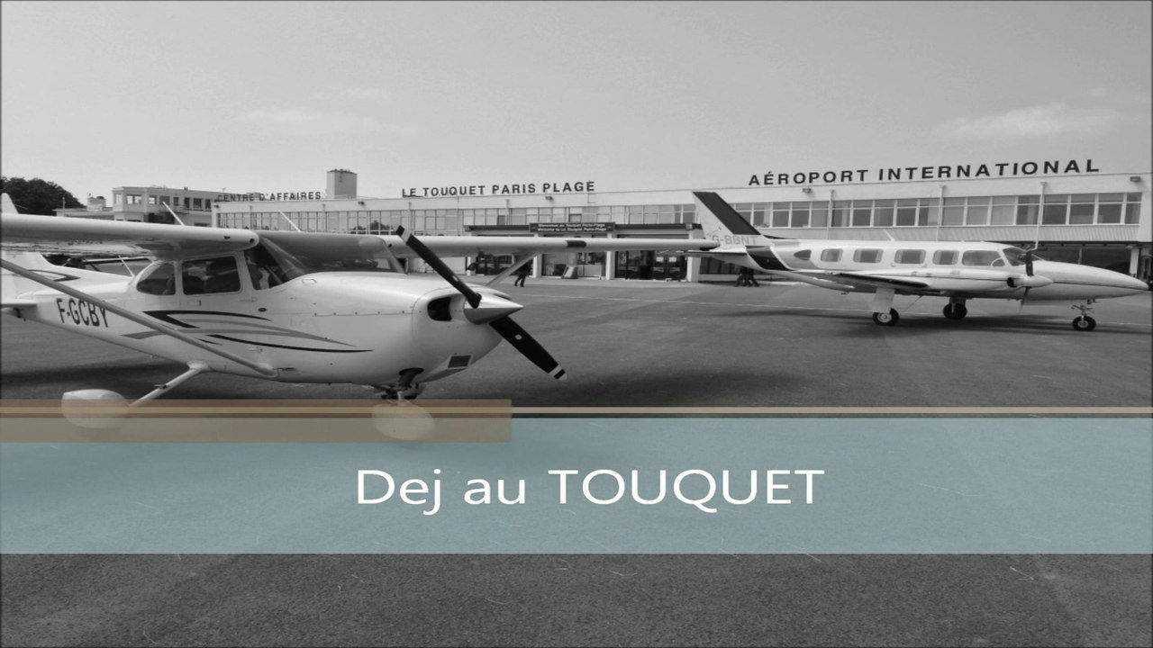 Paris le touquet en cessna 172 SP