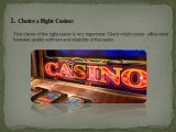 Most Common 10 Mistakes in Playing Casino Games