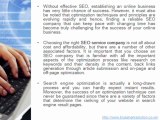 Online Marketing Company, SEO services