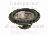 Haut-parleur Subwoofer titane aimant céram. Ø 250mm - 300W - Boschmann