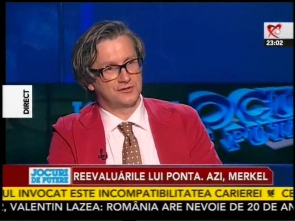 Radu Golban: PONTA la MERKEL a fost "Victor Boc", s-a dus "pe burta", pentru a primi girul GERMANIEI