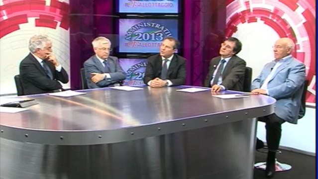 Francesco Spina ospite degli studi di Amica9 dopo la riconferma a sindaco