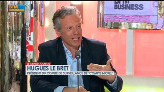 Hugues Le Bret du comité de surveillance de Compte Nickel dans Le Grand Journal - 11 juin 3/4