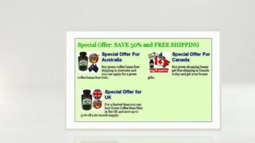 Green Coffee Bean Max Discount 50% & Free Shipping