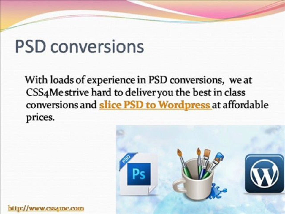 Value for money PSD to Wordpress conversions