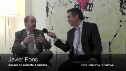 Javier Pons, asesor de Llorente&Cuenca. 11-6-2013