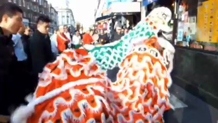 London Chinese Dragon Dance Fun to watch