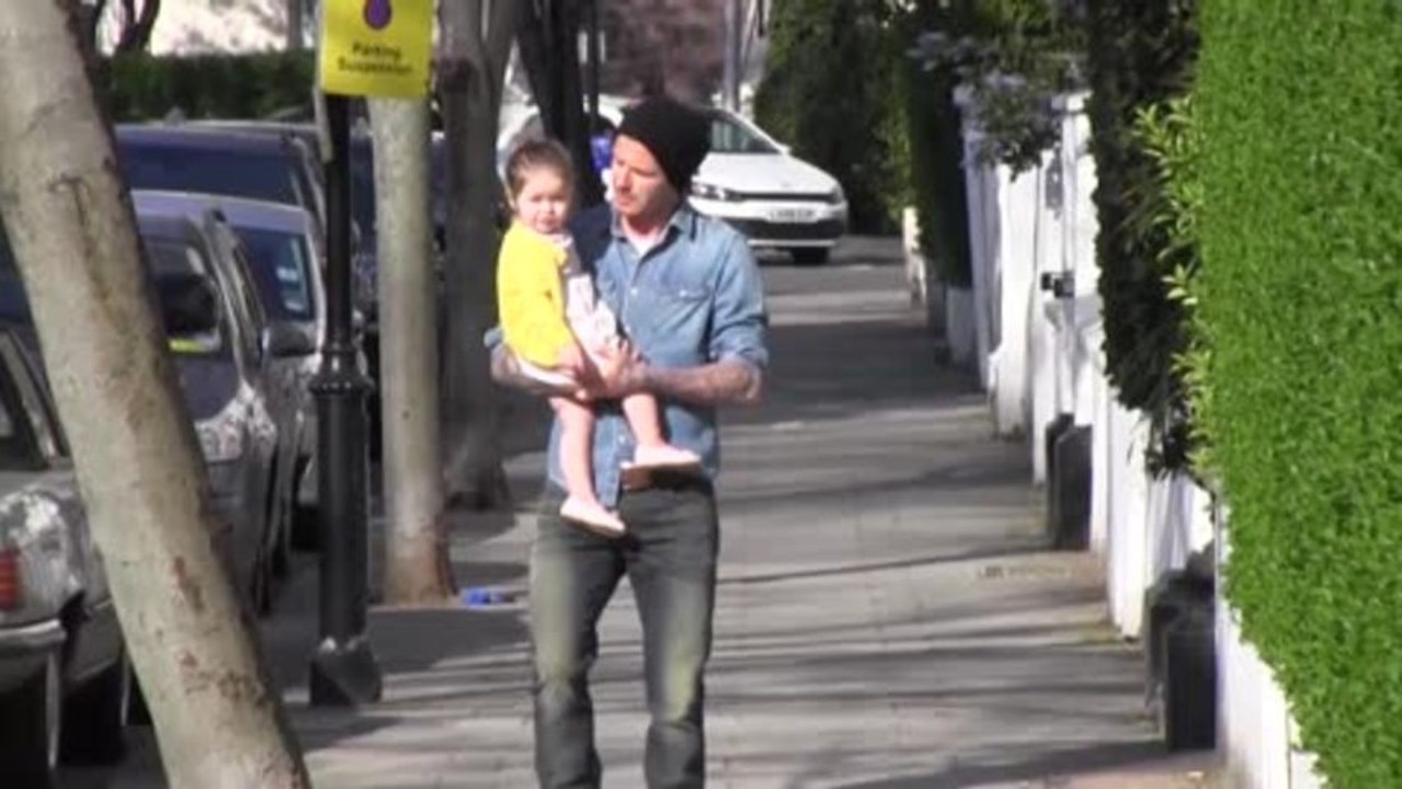 David Beckham Voted Celebrity Dad of the Year