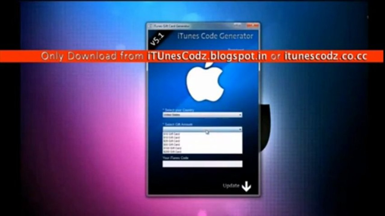 [Free] iTunes Card Generator [HOT] [2013]