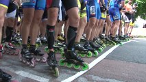 Course benjamin (course du challenge rhone-alpes) roller vitesse