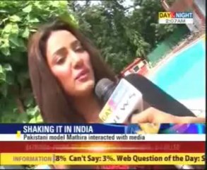 Mathira interview to indian channel