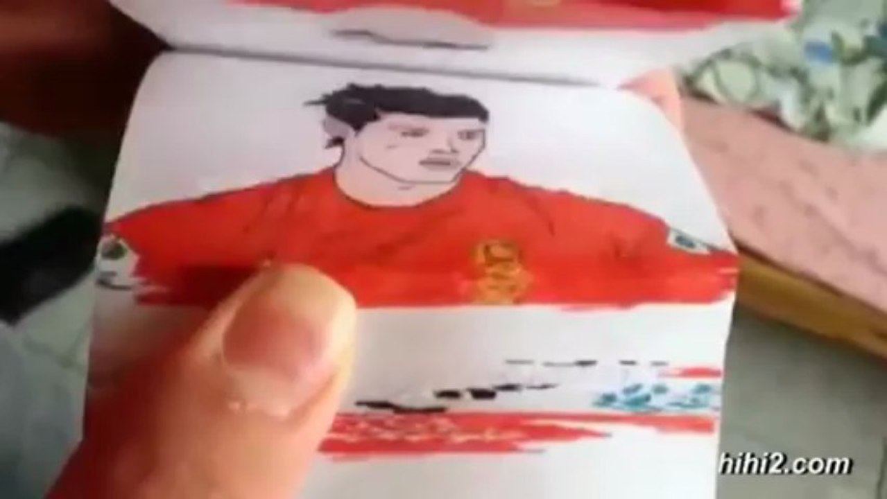 Cristiano Ronaldo  Cartoon (By Hisham Muhammed)