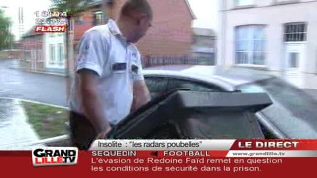 Insolite: des radars-poubelles!