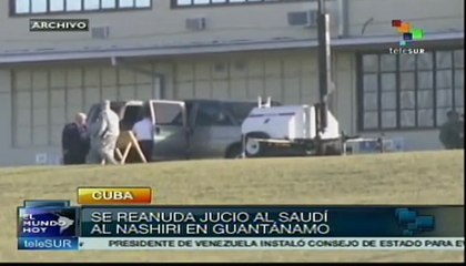 Se reanudan juicio al saudí Al Nashiri en Guantánamo