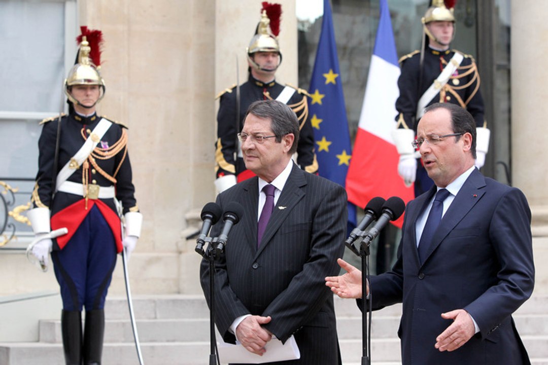 Déclaration avec M. Nicos ANASTASIADES, préside...