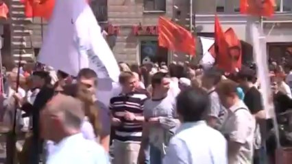Grande manifestation anti-Poutine dans les rues de Moscou