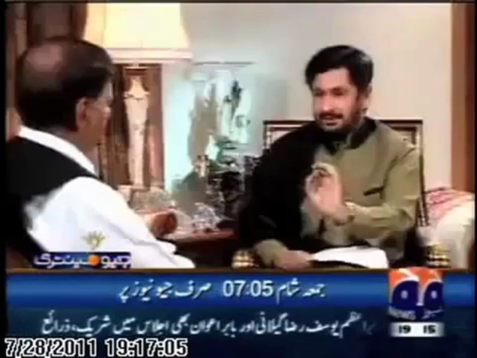 Former DG ISI Gen. (R) Ahsaan-ul-Haq's interview with Saleem Safi in Jirga on Geo (Part 01 of 02)