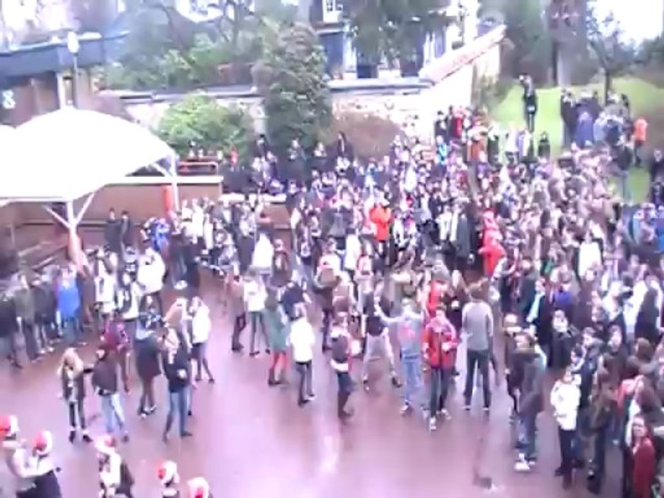 souvenir flashmob collège décembre 2012