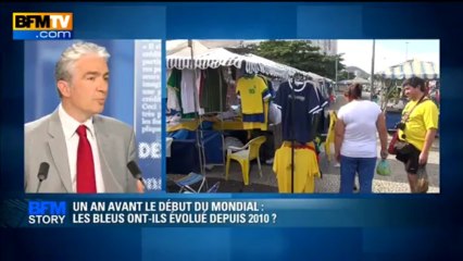 Скачать видео: BFM STORY: Un an avant le début du mondial, les bleus ont-ils évolué depuis 2010? - 12/06