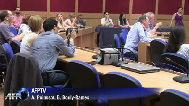 Uproar in Greece over axing of state broadcaster