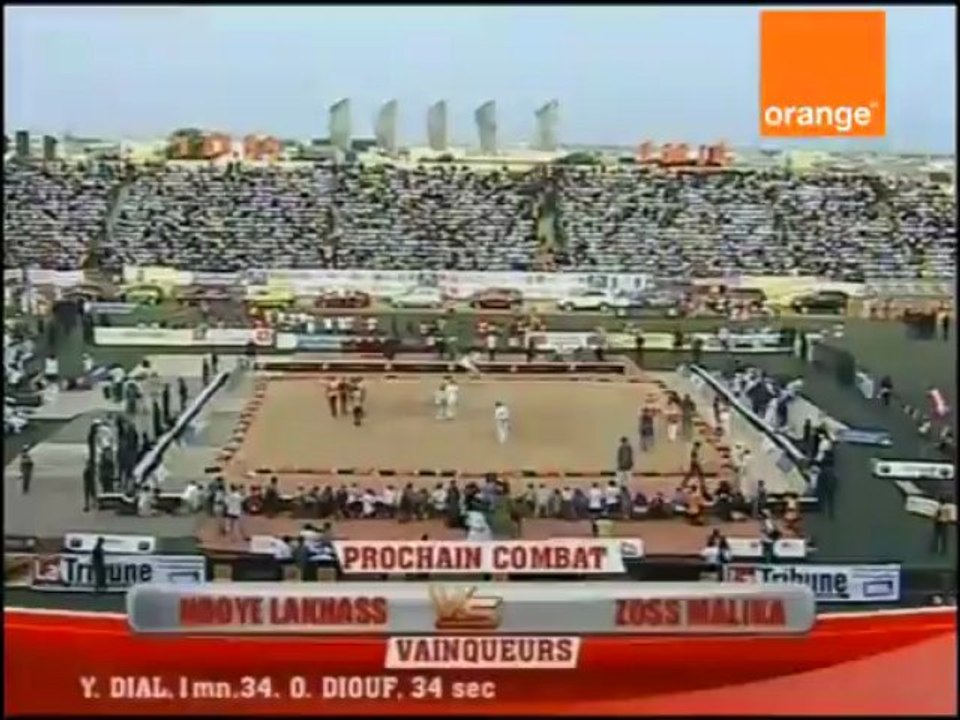 Ousmane Diouf Vs Saddam - Lutte